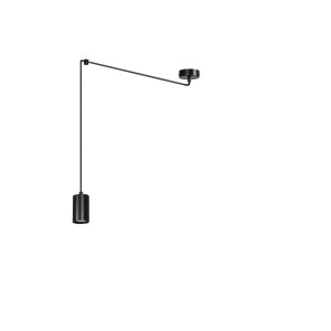 Lampa wisząca TRAKER 1 BLACK/BLACK