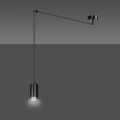 Lampa wisząca TRAKER 1 BLACK/BLACK
