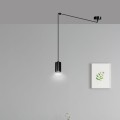 Lampa wisząca TRAKER 1 BLACK/BLACK