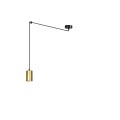 Lampa wisząca TRAKER 1 BLACK/GOLD