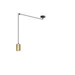 Lampa wisząca TRAKER 1 BLACK/GOLD