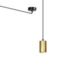 Lampa wisząca TRAKER 1 BLACK/GOLD