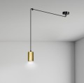Lampa wisząca TRAKER 1 BLACK/GOLD
