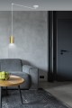 Lampa wisząca TRAKER 1 WHITE/GOLD