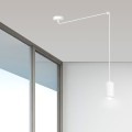 Lampa wisząca TRAKER 1 WHITE/WHITE