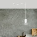 Lampa wisząca TRAKER 1 WHITE/WHITE