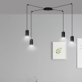 Lampa wisząca TRAKER 4 BLACK/BLACK