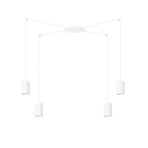 Lampa wisząca TRAKER 4 WHITE/WHITE