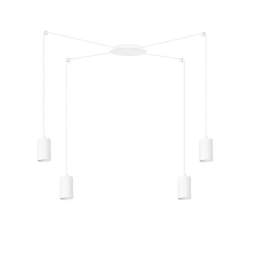 Lampa wisząca TRAKER 4 WHITE/WHITE