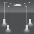 Lampa wisząca TRAKER 4 WHITE/WHITE