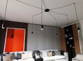 Lampa wisząca TRAKER 6 BLACK/BLACK