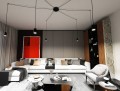 Lampa wisząca TRAKER 6 BLACK/BLACK