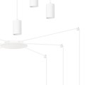Lampa wisząca TRAKER 6 WHITE/WHITE