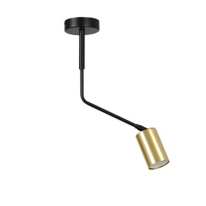 Lampa sufitowa VERNO 1 BLACK/GOLD