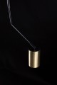 Lampa sufitowa VERNO 1 BLACK/GOLD