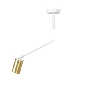 Lampa sufitowa VERNO 1 WHITE/GOLD