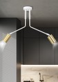 Lampa sufitowa VERNO 2 WHITE/GOLD