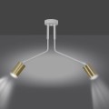 Lampa sufitowa VERNO 2 WHITE/GOLD