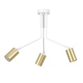 Lampa sufitowa VERNO 3 WHITE/GOLD