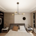 Lampa wisząca loftowa VESIO 4 BLACK