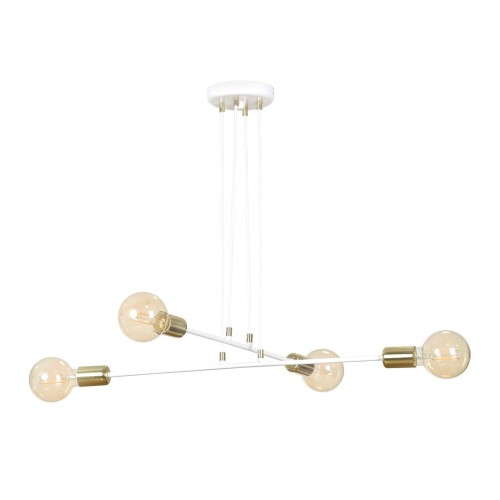 Lampa wisząca loftowa VESIO 4 WHITE