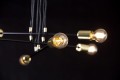 Lampa wisząca loftowa VESIO 6 BLACK