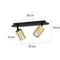 Lampa sufitowa ZEN 2 BLACK