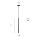 Lampa wisząca SELTER 1 BLACK