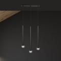 Lampa wisząca SELTER 3 BLACK