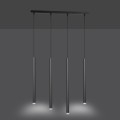 Lampa wisząca SELTER 4 BLACK