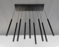 Lampa wisząca SELTER 9 BLACK