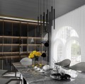 Lampa wisząca SELTER 9 BLACK