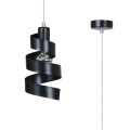 Lampa wisząca dekoracyjna SAGA 1 BLACK