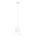 Lampa wisząca dekoracyjna SAGA 1 WHITE