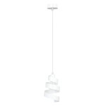 Lampa wisząca dekoracyjna SAGA 1 WHITE