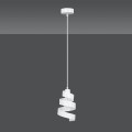 Lampa wisząca dekoracyjna SAGA 1 WHITE