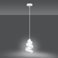 Lampa wisząca dekoracyjna SAGA 1 WHITE