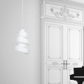 Lampa wisząca dekoracyjna SAGA 1 WHITE