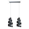 Lampa wisząca dekoracyjna SAGA 2 BLACK