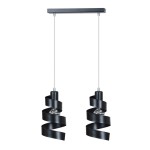 Lampa wisząca dekoracyjna SAGA 2 BLACK