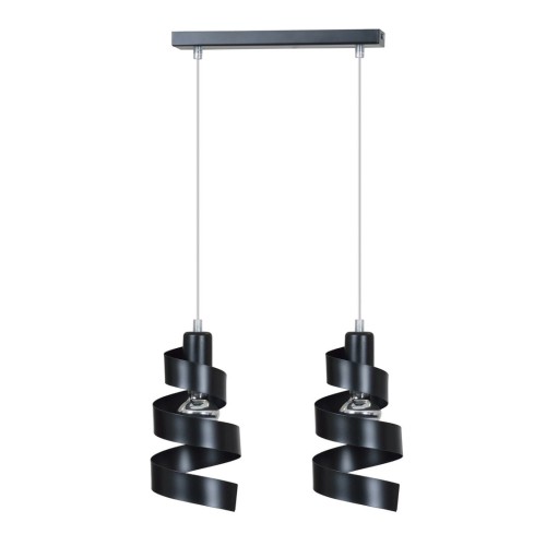 Lampa wisząca dekoracyjna SAGA 2 BLACK