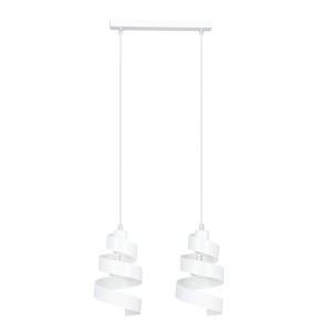 Lampa wisząca dekoracyjna SAGA 2 WHITE