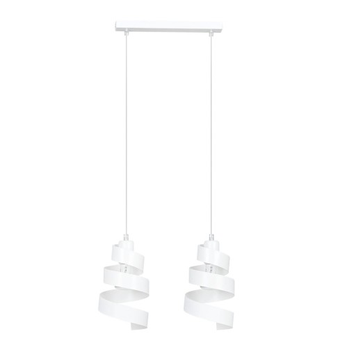 Lampa wisząca dekoracyjna SAGA 2 WHITE