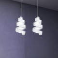 Lampa wisząca dekoracyjna SAGA 2 WHITE