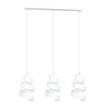 Lampa wisząca dekoracyjna SAGA 3 WHITE