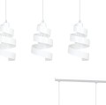 Lampa wisząca dekoracyjna SAGA 3 WHITE