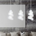 Lampa wisząca dekoracyjna SAGA 3 WHITE