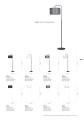 Lampa podłogowa TRAPO LP1 BLACK/BLACK