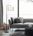 Lampa podłogowa TRAPO LP1 BLACK/ECRU