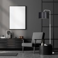 Lampa podłogowa TRAPO LP1 WHITE/BLACK